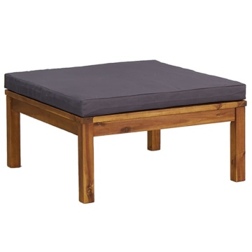 Set mobilier de grădină cu perne, 3 piese, lemn masiv de acacia - Img 8