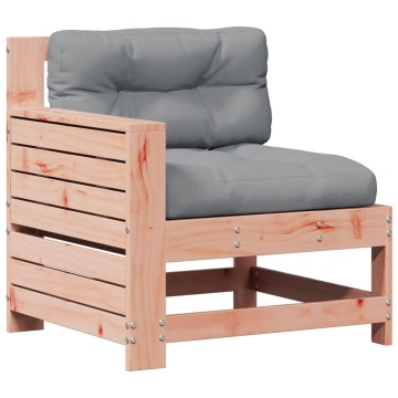 Set mobilier de grădină cu perne, 4 piese, lemn masiv douglas - Img 8