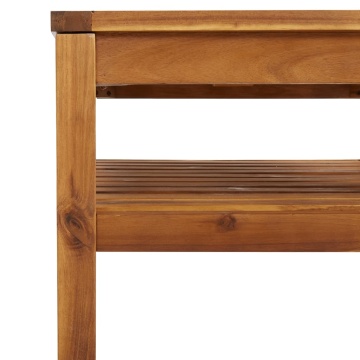 Set mobilier de grădină cu perne, 5 piese, lemn masiv acacia - Img 6