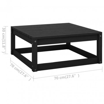 Set mobilier grădină cu perne, 9 piese, lemn masiv pin - Img 7