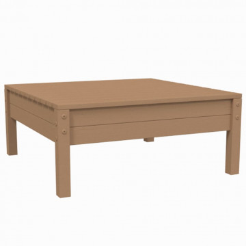 Set mobilier grădină cu perne crem, 3 piese, lemn masiv de pin - Img 4