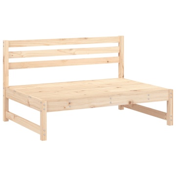 Set mobilier relexare de grădină, 6 piese, lemn masiv de pin - Img 3