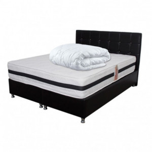Set Saltea Superortopedica Tulip 180x200x30 plus pilota vara microfibra 200x220 - Img 1