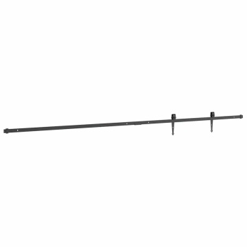 Set uși glisante pentru dulap 213 cm oțel carbon - Img 6
