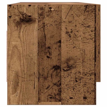 Șifonier, lemn vechi, 100x32,5x35 cm, PAL - Img 8