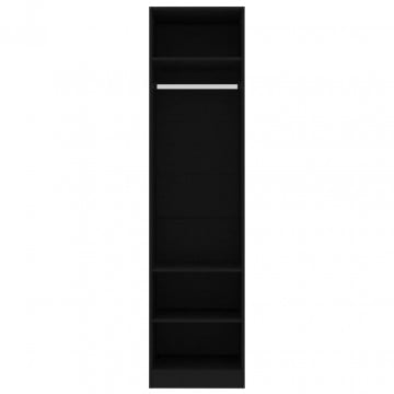 Șifonier, negru, 50x50x200 cm, PAL - Img 5