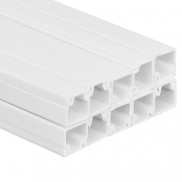 Șine de cabluri, 30x20 mm, 10 m, PVC - Img 4