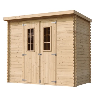 Șopron din lemn M310C – 235 x 130 cm – 3 m2 TIMBELA M310C - 2,63 m2 - Img 1