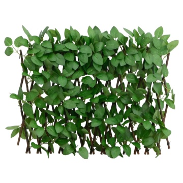 Spalier iederă artificială extensibil, 5 buc., verde, 180x30 cm - Img 3