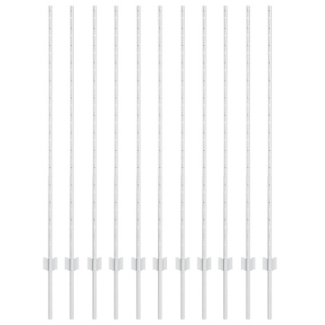 Stâlpi de gard 22 pcs U-Channel 140 cm Oțel galvanizat - Img 2