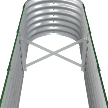 Strat înălțat grădină 332x40x36 cm oțel vopsit electrostatic - Img 6