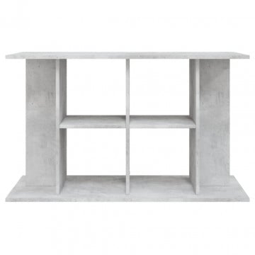 Suport acvariu, gri beton, 100x40x60 cm, lemn prelucrat - Img 4