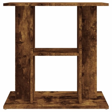 Suport acvariu, stejar afumat, 60x30x60 cm, lemn prelucrat - Img 4