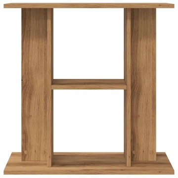 Suport acvariu, stejar artizanal, 60x30x60 cm, lemn prelucrat - Img 4