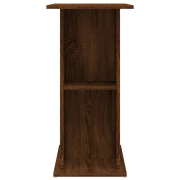 Suport acvariu, stejar maro, 75x36x72,5 cm, lemn prelucrat - Img 8