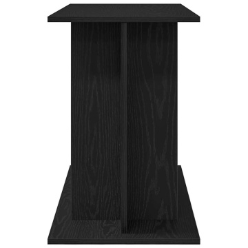Suport acvariu Stejar negru 100x40x60 cm Lemn prelucrat - Img 5