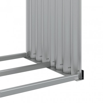 Suport de bușteni, antracit, 120x45x210 cm, oțel galvanizat - Img 7