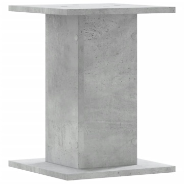 Suport de plante, 2 buc., gri beton, 30x30x40 cm lemn prelucrat - Img 8