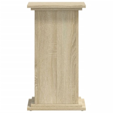 Suport de plante, stejar sonoma, 33x33x60 cm, lemn prelucrat - Img 4