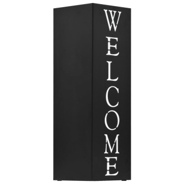 Suport de umbrele Welcome, oțel, negru - Img 2