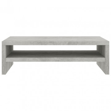 Suport monitor, gri beton, 42 x 24 x 13 cm, PAL - Img 6