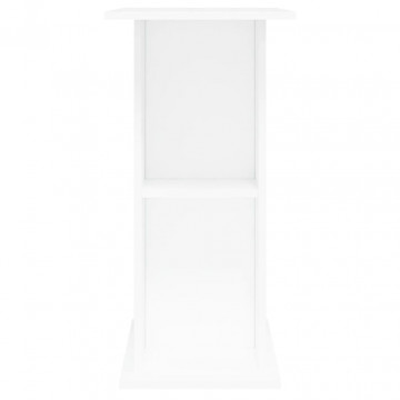 Suport pentru acvariu, alb, 36x75x72,5 cm, lemn prelucrat - Img 8