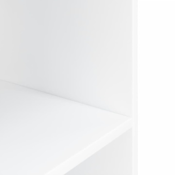 Suport pentru acvariu, alb, 80x35x60 cm, lemn prelucrat - Img 5