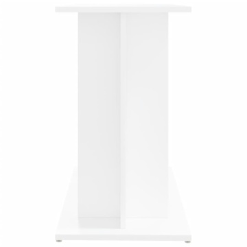Suport pentru acvariu, alb, 80x35x60 cm, lemn prelucrat - Img 8