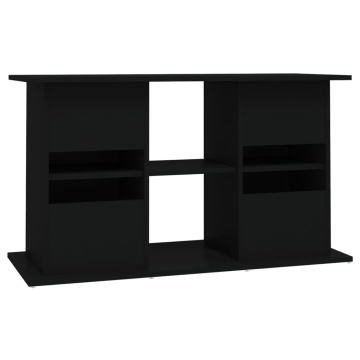 Suport pentru acvariu, negru, 101x41x58 cm, lemn prelucrat - Img 7