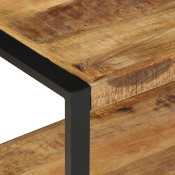 Suport pentru haine 80x40x190 cm lemn masiv de mango - Img 6