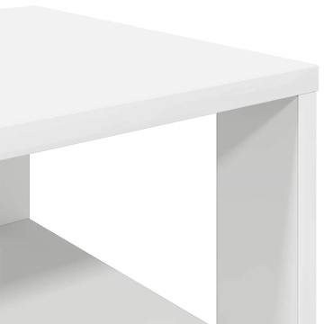 Suport pentru încălțăminte alb 61x32x87,5 cm lemn prelucrat - Img 6