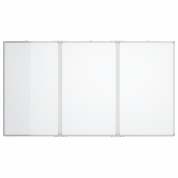 Tablă magnetică pliabilă, alb, 120x100x1,7 cm, aluminiu - Img 3