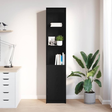 Tablou Stejar negru 37,5x35x180 cm Lemn prelucrat - Img 3