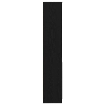 Tablou Stejar negru 50x35x180 cm Lemn prelucrat - Img 6