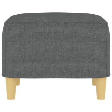 Taburet, gri închis, 60x50x41 cm, material textil - Img 4