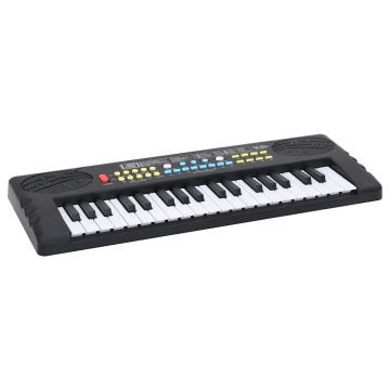 Tastatură electrică pian cu 37 taste cu microfon pentru copii - Img 2