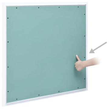 Trapă de acces din gips-carton, cadru de aluminiu, 500 x 500 mm - Img 3