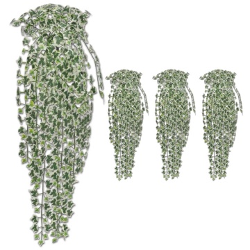 Tufișuri de iederă artificială, 4 buc., multicolor, 90 cm - Img 1