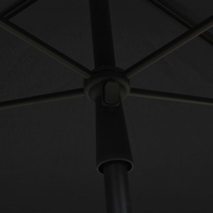Umbrelă de grădină cu stâlp, antracit, 210x140 cm - Img 2