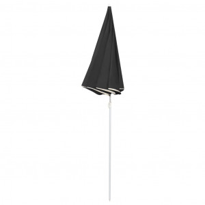 Umbrelă de soare pentru exterior, stâlp din oțel, antracit, 180 cm - Img 4