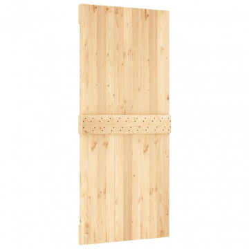 Ușă „NARVIK”, 90x210 cm, lemn masiv de pin - Img 5