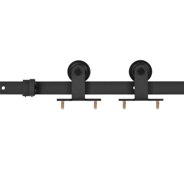 Ușă glisantă cu set de feronerie 70x210 cm, lemn masiv de pin - Img 7