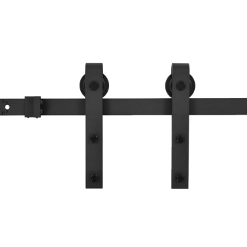 Ușă glisantă cu set de feronerie 70x210 cm, lemn masiv de pin - Img 7
