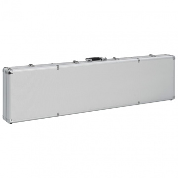 Valiză pentru armă, argintiu, 134 x 35 x 12 cm, aluminiu - Img 4
