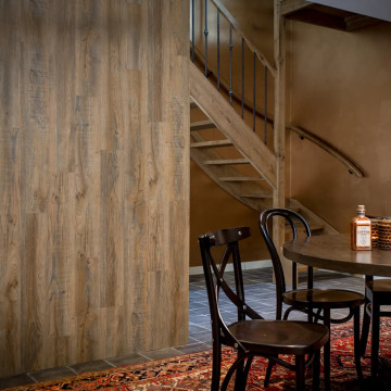 WallArt Panouri de perete aspect lemn, maro vintage, stejar reciclat - Img 8