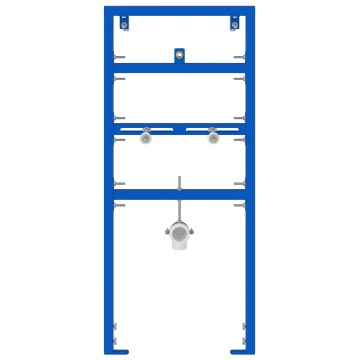 Accesorii baie Albastru Oțel 50 x 17.5 x 139 cm Cadru chiuvetă - Img 1