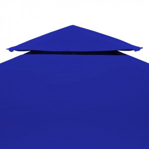 Acoperiș de pavilion, 2 niveluri, albastru, 4 x 3 m, 310 g/m² - Img 4