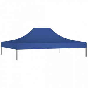 Acoperiș pentru cort de petrecere, albastru, 4 x 3 m, 270 g/m² - Img 2