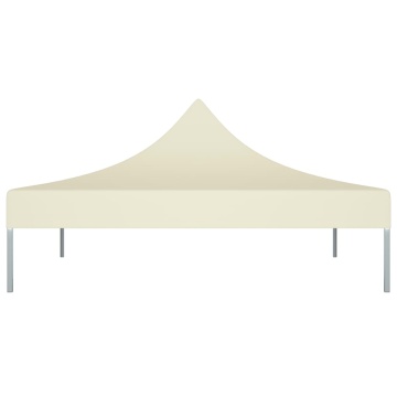 Acoperiș pentru cort de petrecere, crem, 2 x 2 m, 270 g/m² - Img 3