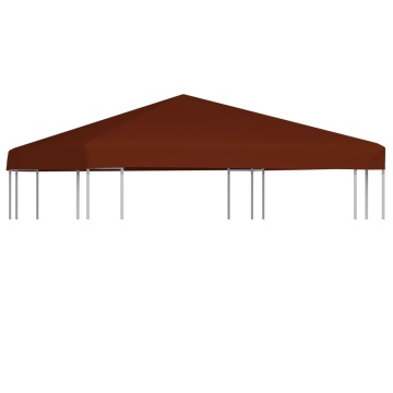 Acoperiș pentru pavilion, 3 x 3 m, cărămiziu, 310 g/m² - Img 1